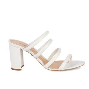 New Schutz Felisa Strappy Leather Block-Heel Sandals